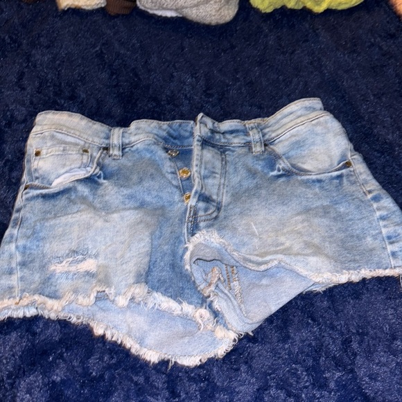 Blue jean shorts - Picture 1 of 2